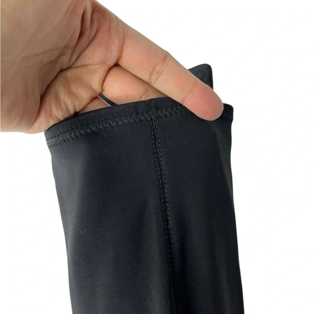 KENNETH COLE Black Leather Over the Knee-High Boots Sz 37.5